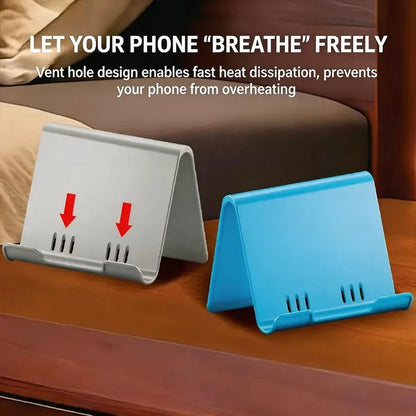 Soporte ajustable para teléfono, portátil y plegable.