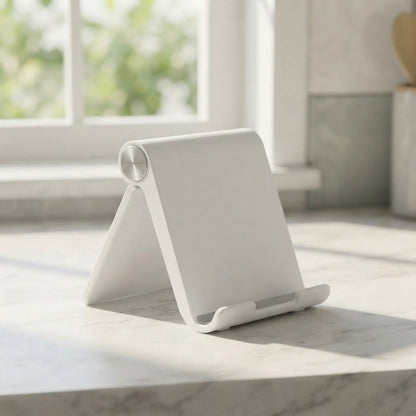 Soporte ajustable para teléfono, portátil y plegable.